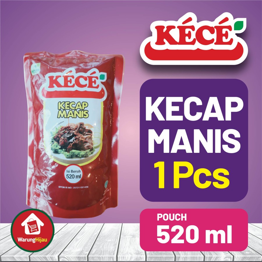 Kecap Manis KECE Pouch 520 ml Rp 18.600